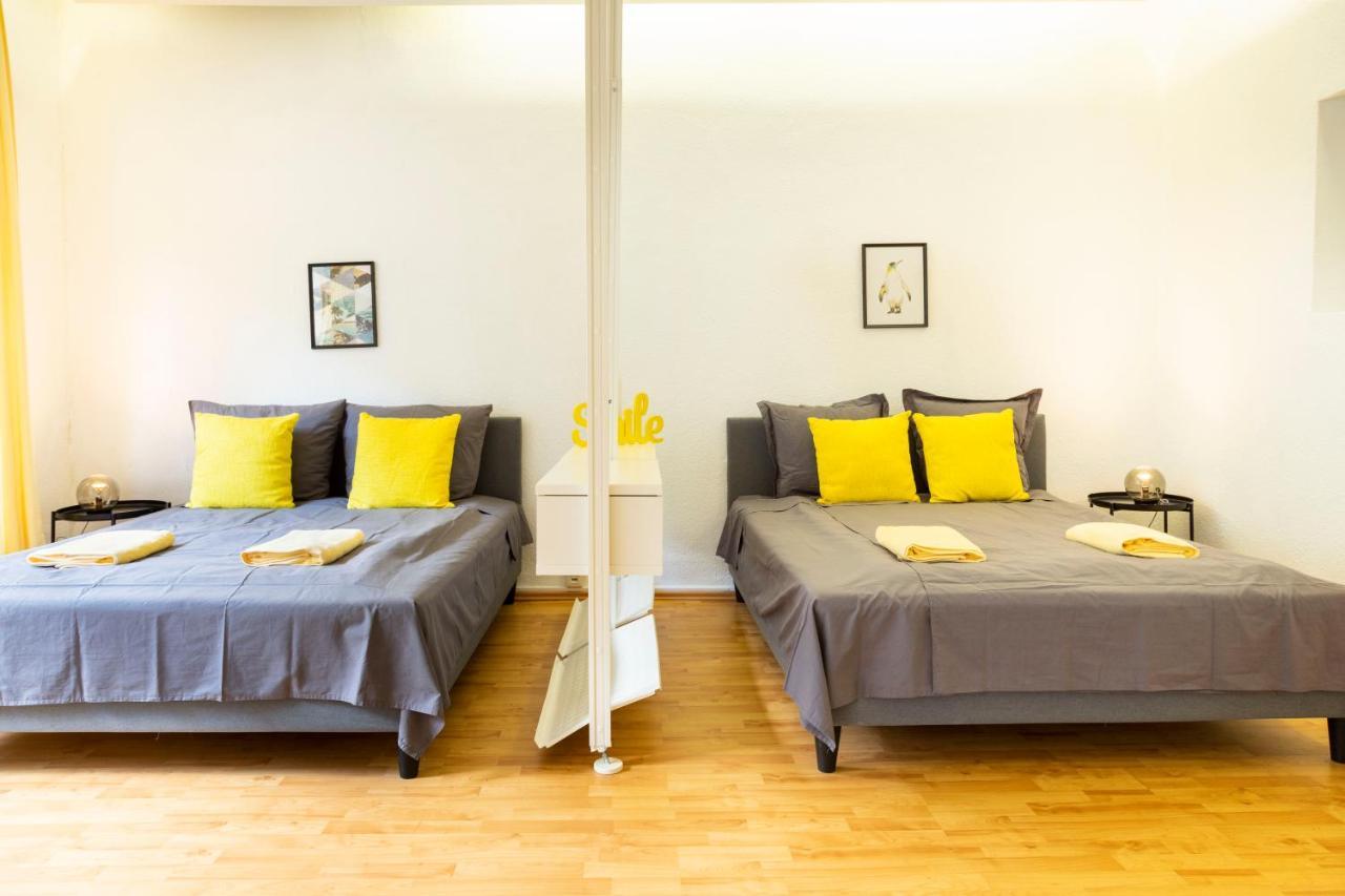Cosy 2 Bedroom Apartment for 8 in Berlin Neukölln Buitenkant foto